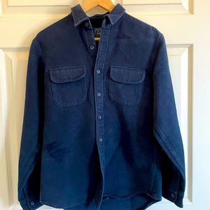 J.Crew Suede Button Down